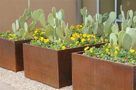 metal plant boxes|decorative metal planter boxes.